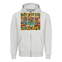 Dove Grey teacher vibes Zipper Hoodie - JahusDesignShop