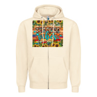 Sandshell teacher vibes Zipper Hoodie - JahusDesignShop