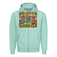 Teacher Vibes Zipper Hoodie | Teevron