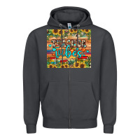 Smoke teacher vibes Zipper Hoodie - JahusDesignShop