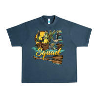 Midnight Navy lake squad Urban Heavy Tee - BarkalooDesign