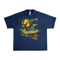 Navy lake squad Urban Heavy Tee - BarkalooDesign