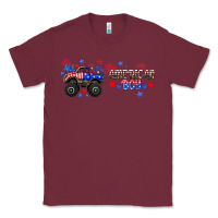 Burgundy all american boy libbey glass Classic Tee - HRA Design Shop