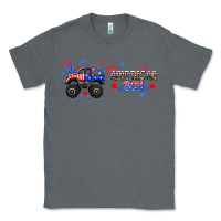 Charcoal Heather all american boy libbey glass Classic Tee - HRA Design Shop
