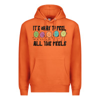 Carrot ıt's okay to feel all the feels Premium Hoodie - MaliasSmallBusiness