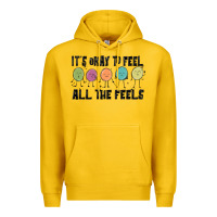 Lemon ıt's okay to feel all the feels Premium Hoodie - MaliasSmallBusiness