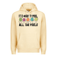 Pina Colada ıt's okay to feel all the feels Premium Hoodie - MaliasSmallBusiness