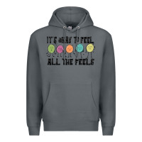 Rock ıt's okay to feel all the feels Premium Hoodie - MaliasSmallBusiness