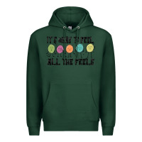 Sports Green ıt's okay to feel all the feels Premium Hoodie - MaliasSmallBusiness