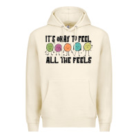 Tofu ıt's okay to feel all the feels Premium Hoodie - MaliasSmallBusiness
