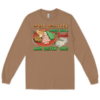 Toasted Coconut torn between lookin like a snack and eatin one Long Sleeve Tee - FaDigitalArtStudio
