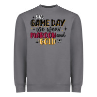 Storm on game day we wear maroon and gold Heavyweight Sweatshirt - MaliasSmallBusiness