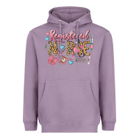 Lavender Registered Nurse Heavyweight Hoodie - LillyAllenDesigns