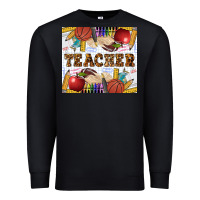 Black Western Teacher Premium Sweatshirt - LillyAllenDesigns