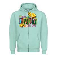 Seafoam the hunt is on Zipper Hoodie - AdoDesignShop