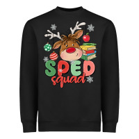 Black sped squad Heavyweight Sweatshirt - MaliasSmallBusiness