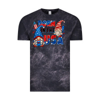 Cloud Black born in the usa Vintage Tee - Zillion Design Studio