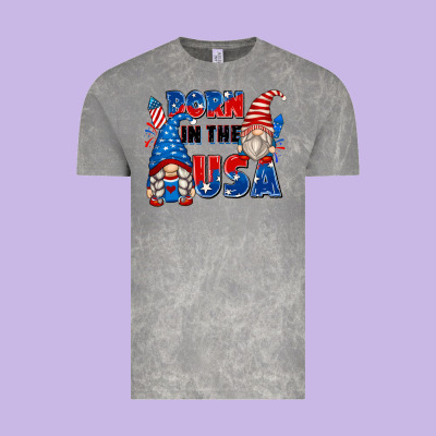 Born In The Usa Vintage Tee Designed By Zillion Design Studio
