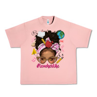 Salmon afro messy bun teacherlife Urban Heavy Tee - texasbilliewilder