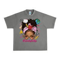 Tornado afro messy bun teacherlife Urban Heavy Tee - texasbilliewilder