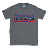 Charcoal Heather american truck libbey glass Classic Tee - HRA Design Shop