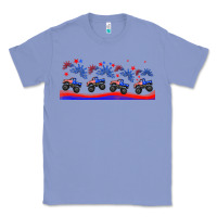 Colony Blue american truck libbey glass Classic Tee - HRA Design Shop