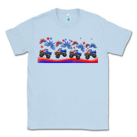 Dusty Blue american truck libbey glass Classic Tee - HRA Design Shop