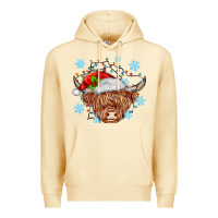 Christmas Cow Premium Hoodie | Teevron