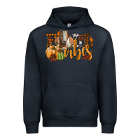 Navy Fall Vibes Boer Goat Urban Hoodie - LillyAllenDesigns