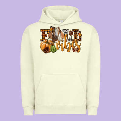 Fall Vibes Boer Goat Urban Hoodie Designed By Lillyallendesigns