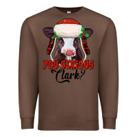 Chestnut you serious clark baby cow Premium Sweatshirt - Jasminsmagicworld
