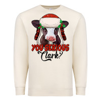 Sandshell you serious clark baby cow Premium Sweatshirt - Jasminsmagicworld