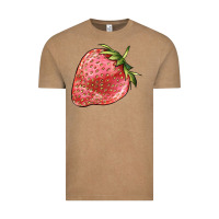 Vintage Coffee strawberry Vintage Tee - BarkalooDesign