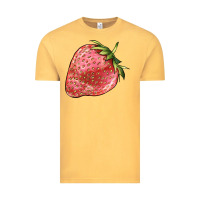 Vintage Mustard strawberry Vintage Tee - BarkalooDesign