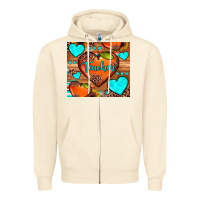 Sandshell teacher hearts Zipper Hoodie - JahusDesignShop