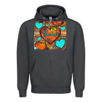 Smoke teacher hearts Zipper Hoodie - JahusDesignShop