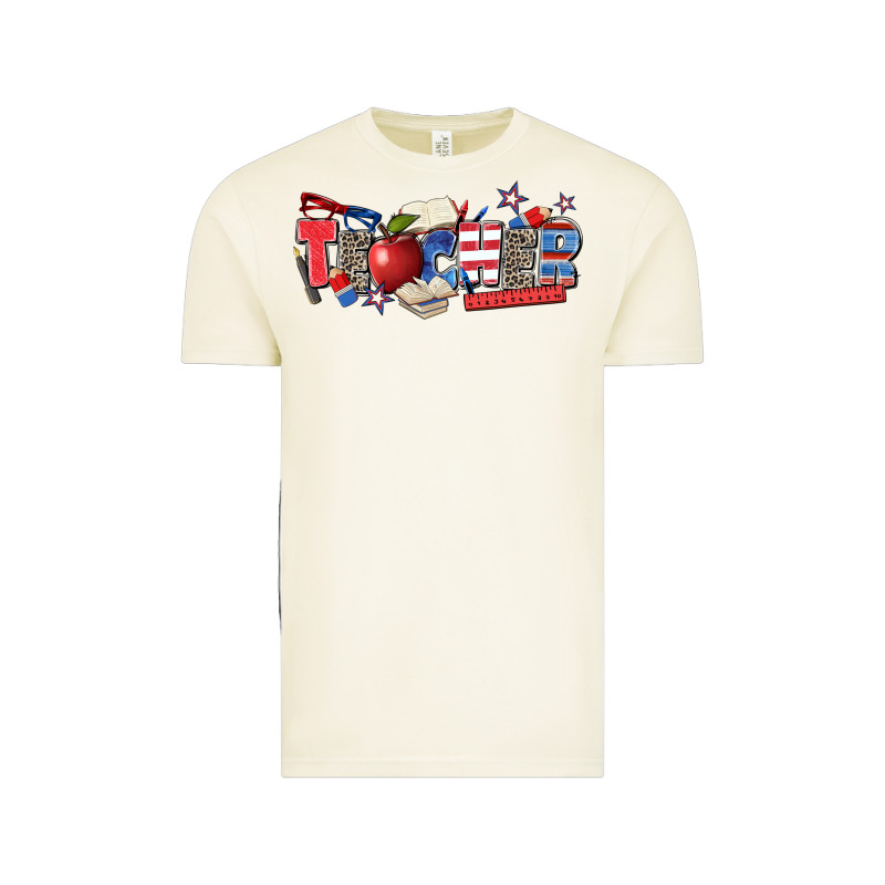 American Teacher Vintage Tee by Zillion Design Studio | Teevron