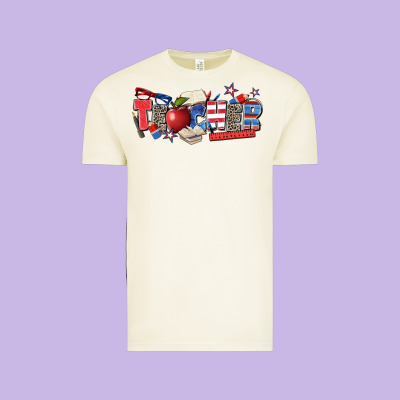 American Teacher Vintage Tee Designed By Zillion Design Studio