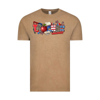 Vintage Coffee American teacher Vintage Tee - Zillion Design Studio