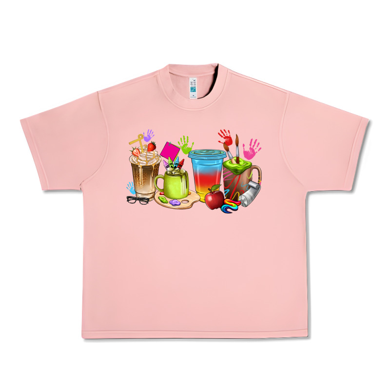 Art Teacher Coffee Cups Urban Heavy Tee by texasbilliewilder | Teevron
