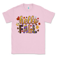 Bubblegum Pink hello fall Classic Tee - CowhideDigitalArt