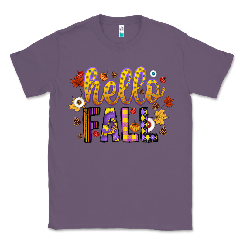 Hello Fall Classic Tee by CowhideDigitalArt | Teevron
