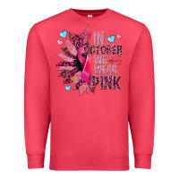 Cardinal In october we wear pink Premium Sweatshirt - NancyCooperArtShop