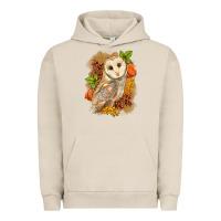 Pigment French Oak Fall Owl Urban Hoodie - LillyAllenDesigns
