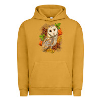 Pigment Peanut Butter Fall Owl Urban Hoodie - LillyAllenDesigns