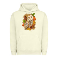 Pigment Pistachio Fall Owl Urban Hoodie - LillyAllenDesigns