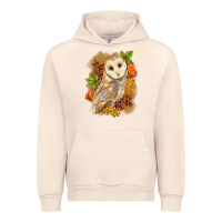 Sandshell Fall Owl Urban Hoodie - LillyAllenDesigns