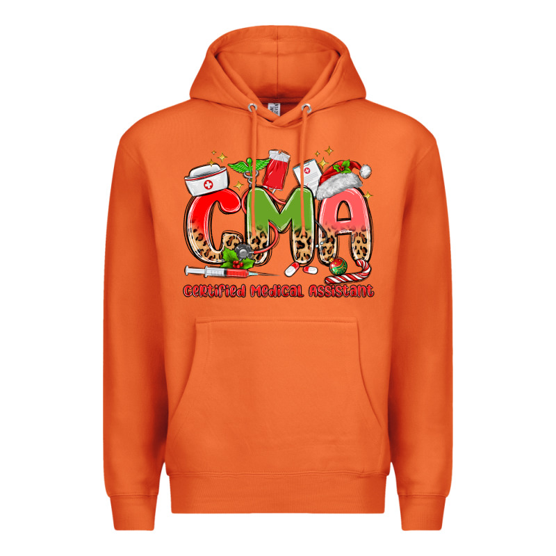 Cma Certified Medical Assistant Premium Hoodie by MaliasSmallBusiness | Teevron