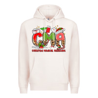 Pale Pink cma certified medical assistant Premium Hoodie - MaliasSmallBusiness