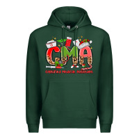 Sports Green cma certified medical assistant Premium Hoodie - MaliasSmallBusiness